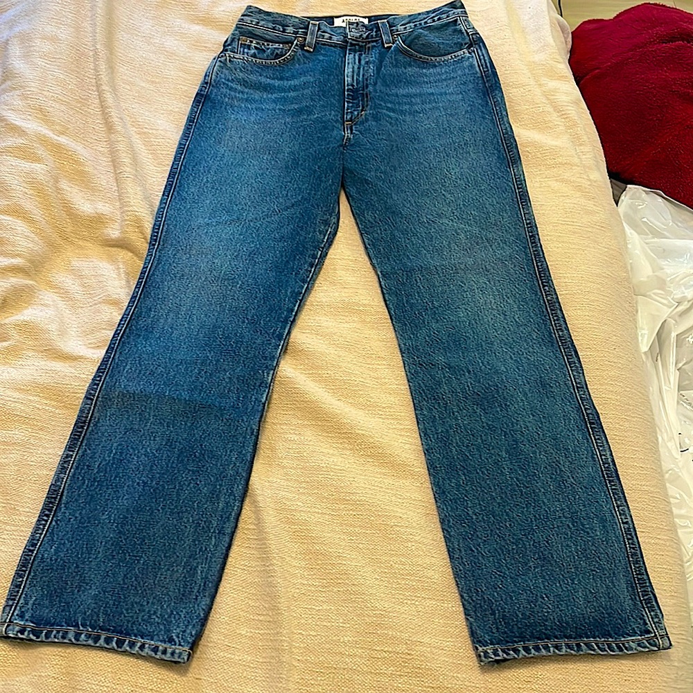 High rise Agolde jeans